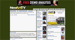 Desktop Screenshot of newarttv.com